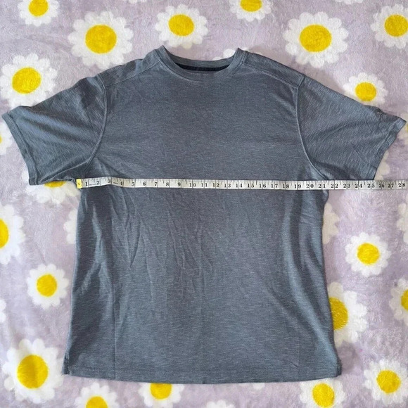 Tommy Bahama Tee Shirt Men’s Embroidered Logo Preppy Casual Slate Blue Sz L - Picture 5 of 7